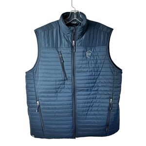 Storm Creek Men's XL Front Runner Vest Quilted Thermal Navy Blue NWT